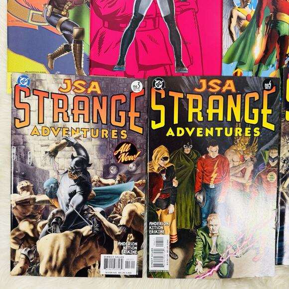 Justice Society of America Strange Adventures 1-6 & All Stars 1-8 Lot JSA - Picture 5 of 10